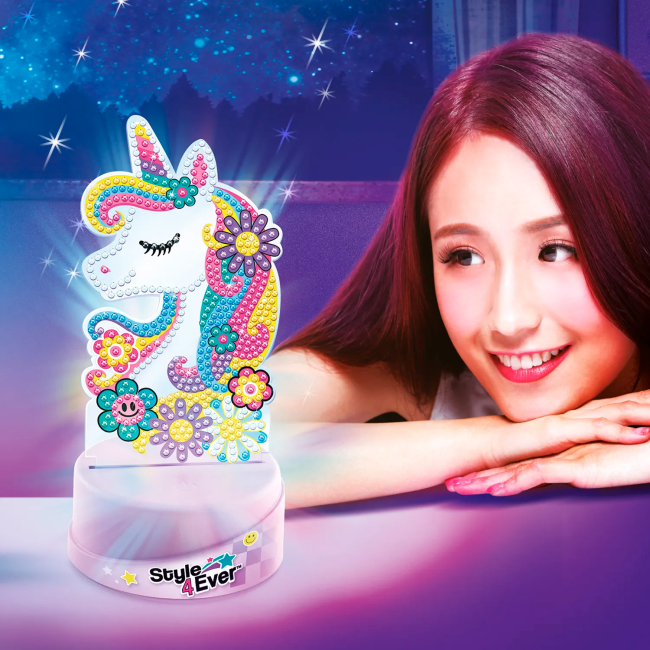 Набори для творчості - Набір для творчості Canal Toys Style 4 Ever Diamond Art Деко з підсвіткою (OFG299)#5