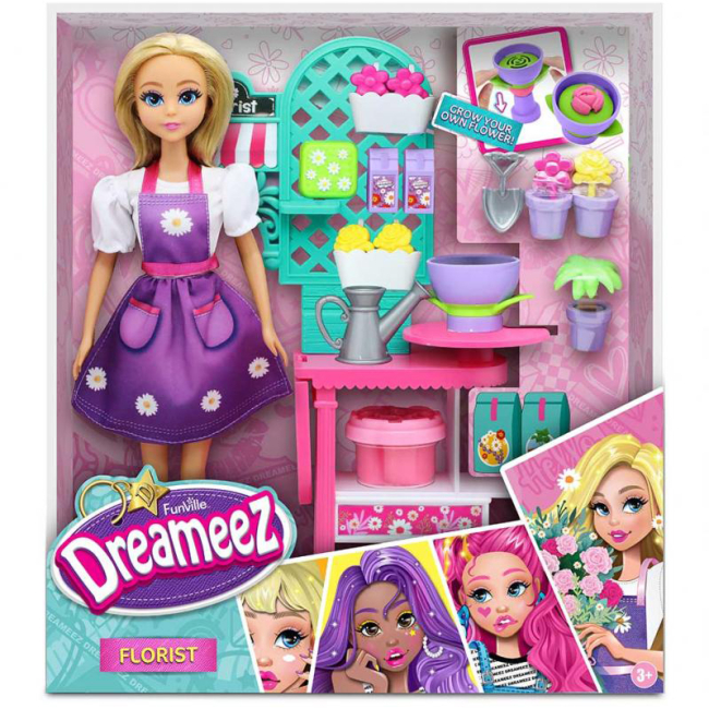 Ляльки - Ігровий набір Funville Dreameez Флорист (FV81015)#2