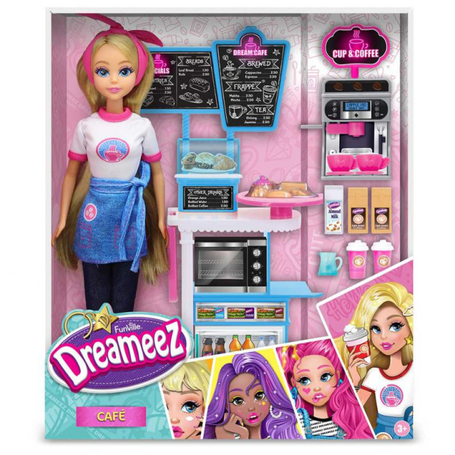 Ляльки - Ігровий набір Funville Dreameez Кав'ярня (FV81002)#2