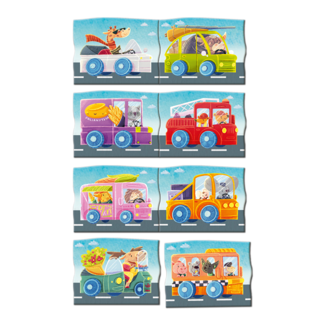 Пазли - Магнітний пазл DoDo Автомобільна подорож (200253)#2