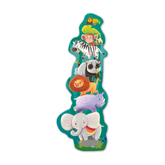 Пазли - Магнітний пазл DoDo Друзі з джунглів (200256)#2