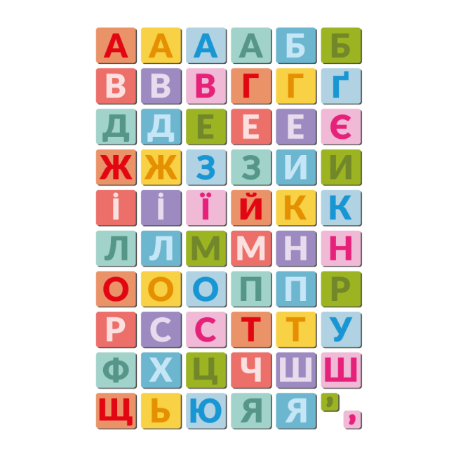 Обучающие игрушки - Набор DoDo Магнитные буквы (200273)#2