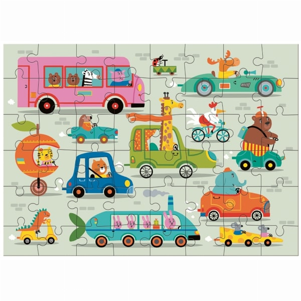 Пазли - Пазл DoDo Наздоганяй! На дорозі (300618)#2