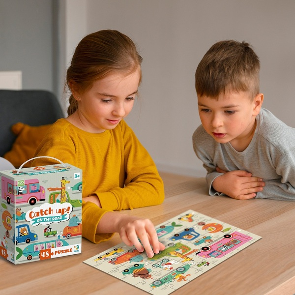 Пазли - Пазл DoDo Наздоганяй! На дорозі (300618)#3