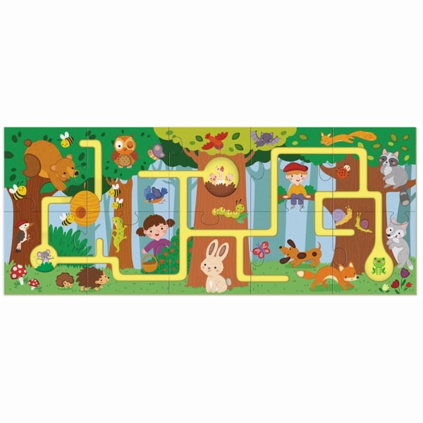 Пазлы - Пазл DoDo Мое путешествие по лесу (300585)#2