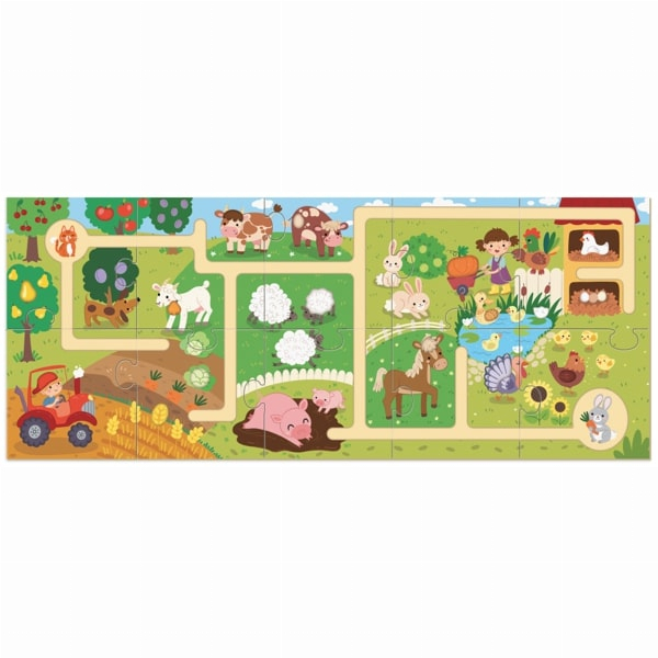 Пазли - Пазл DoDo Моя мандрівка фермою (300586)#2