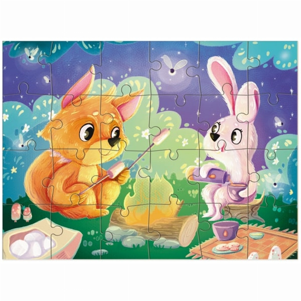 Пазли - Пазл DoDo Літні вечори 2 в 1 (300609)#2