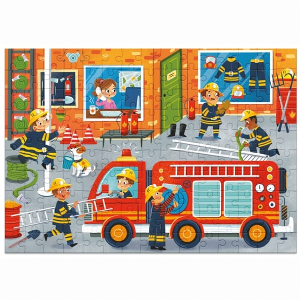 Пазлы - Пазл DoDo Профессии Пожарный (300622)#2