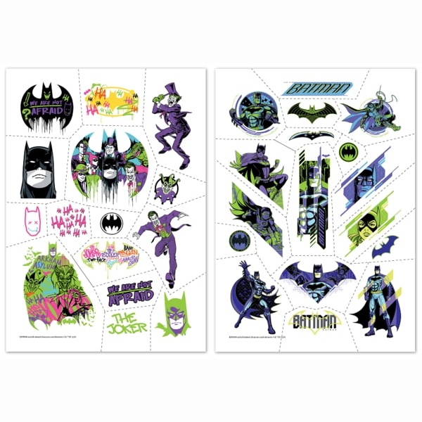 Косметика - Набор временных татуировок Dodo DC Команда Бэтмена (200547)#2