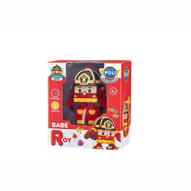 Трансформеры - Фигурка-трансформер Robocar Poli Робокар Рой (ZR-919)#4