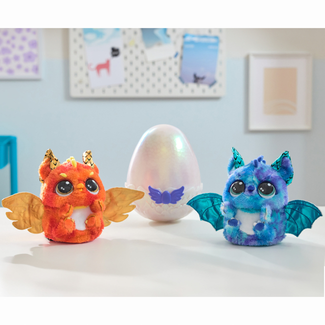 М'які тварини - Інтерактивна іграшка Hatchimals Драко в яйці (SM19201/6069282)#6