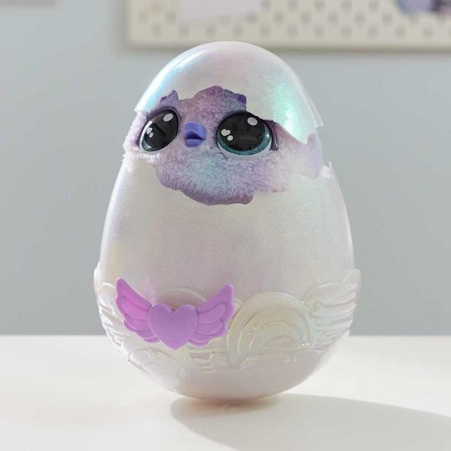 М'які тварини - Інтерактивна іграшка Hatchimals Паффі в яйці (SM19201/6069132)#4