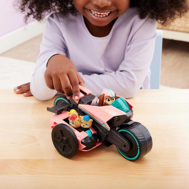 Фигурки персонажей - Игровой набор Paw Patrol Спасательный автомобиль с водителем Либерти Делюкс (SM17700/6067862)#7