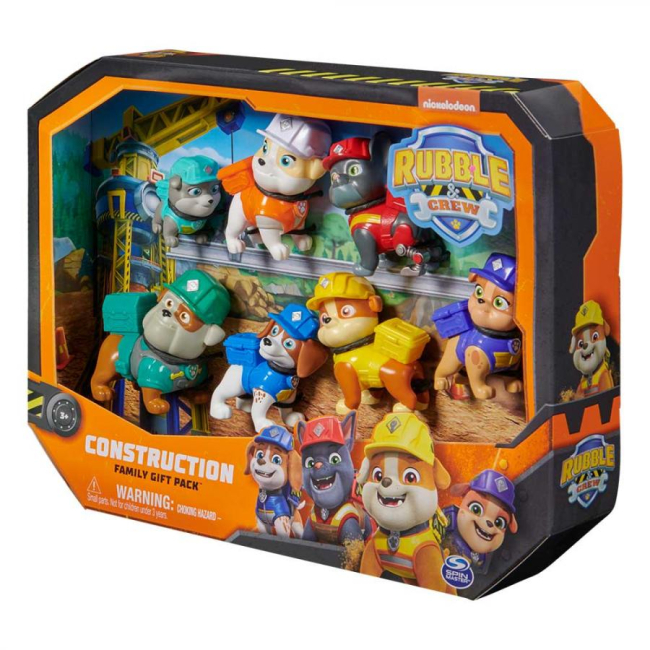 Фигурки персонажей - Игровой набор Rubble and Crew Строительная команда (SM28512/6067084)#4