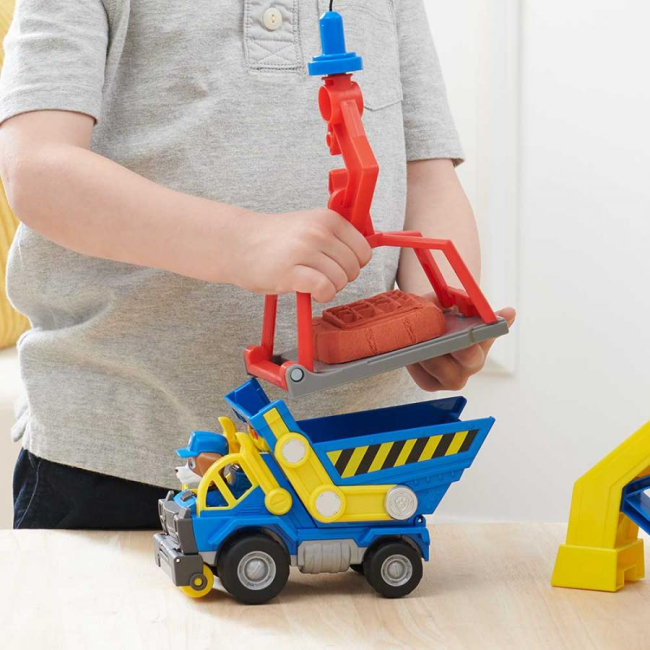 Фигурки персонажей - Игровой набор Rubble and Crew Подъемный кран-башня Бухты строителей (SM28508/6067494)#7