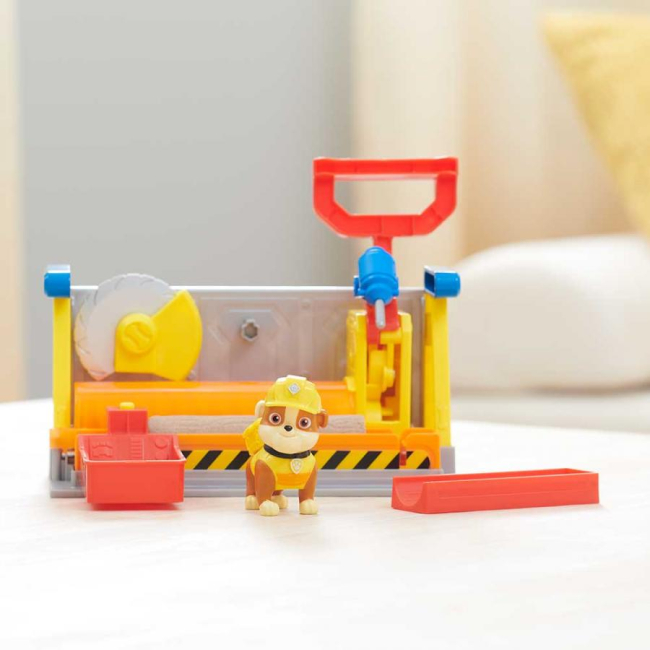 Фігурки персонажів - Ігровий набір Rubble and Crew Майстерня Кремеза з кінетичним піском (SM28511/6067082)#6