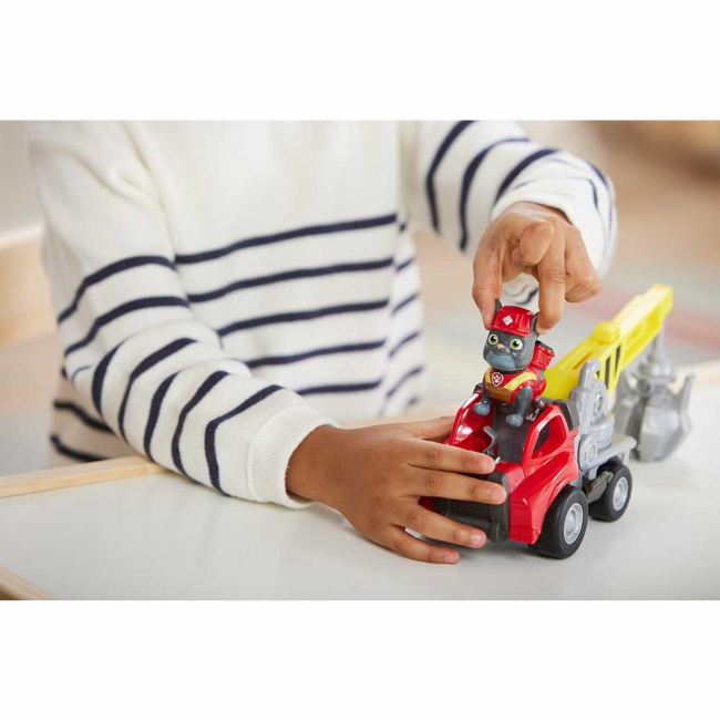 Фигурки персонажей - Базовый строительный автомобиль Rubble and Crew с фигуркой Заряда (SM28500/6066539)#9