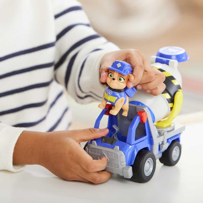 Фигурки персонажей - Базовый строительный автомобиль Rubble and Crew с фигуркой Микса (SM28500/6066540)#8