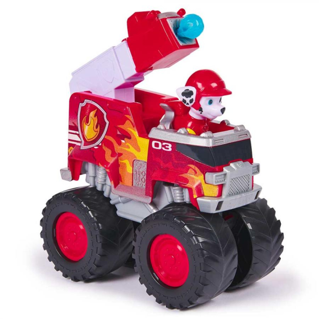 Фігурки персонажів - Великий рятувальний автомобіль Paw Patrol Rescue Wheels з водієм Маршал (SM17776/6069306)#2