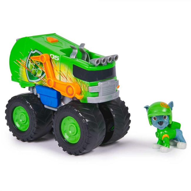 Фігурки персонажів - Великий рятувальний автомобіль Paw Patrol Rescue Wheels з водієм Роккі (SM17776/6069331)#2