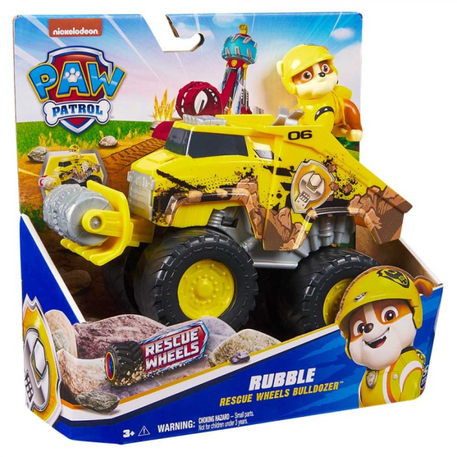 Фігурки персонажів - Великий рятувальний автомобіль Paw Patrol Rescue Wheels з водієм Кремез (SM17776/6069304)#6