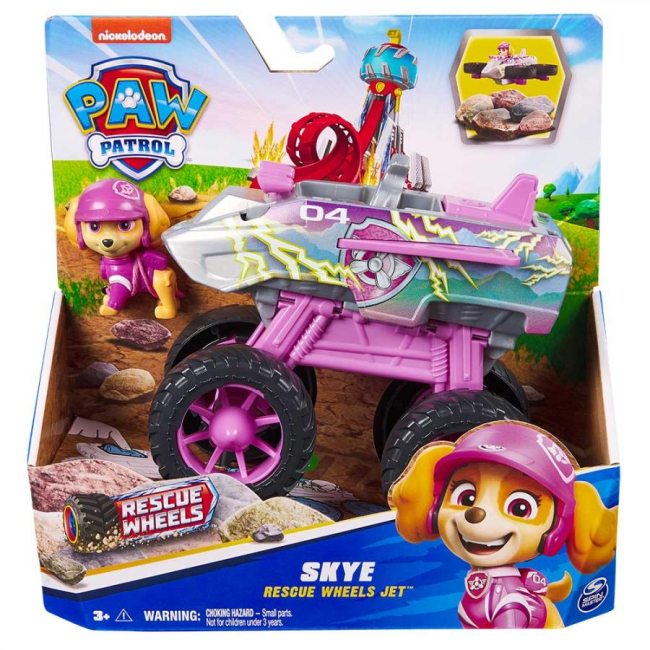 Фигурки персонажей - Большой спасательный автомобиль Paw Patrol Rescue Wheels с водителем Скай (SM17776/6069303)#5