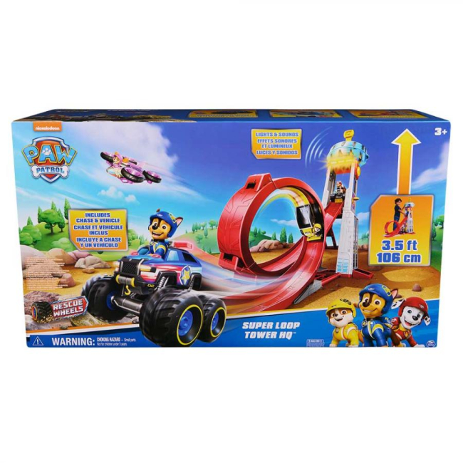 Автотреки - Игровой набор Paw Patrol Rescue Wheels Мегаспасательная станция с треком (SM97220/6069672)#6