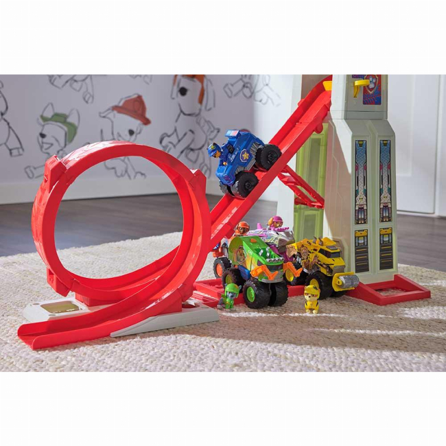 Автотреки - Игровой набор Paw Patrol Rescue Wheels Мегаспасательная станция с треком (SM97220/6069672)#8