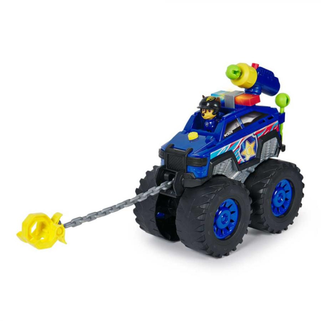 Фигурки персонажей - Игровой набор Paw Patrol Rescue Wheels Полицейский автомобиль Гонщика Делюкс (SM17732/6070096)#4