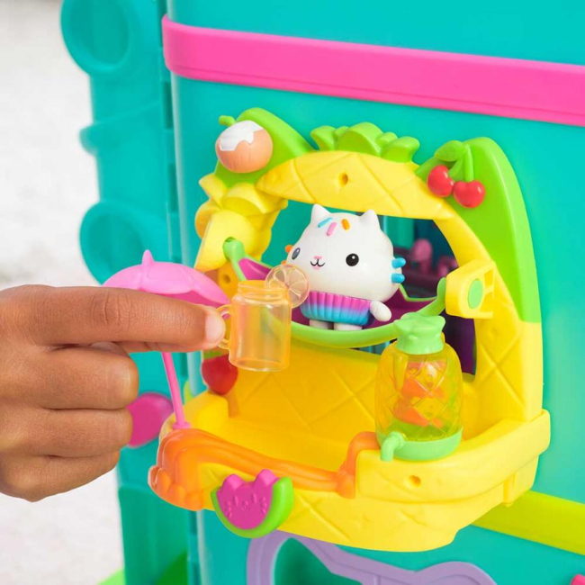 Фигурки персонажей - Игровой набор Gabby's Dollhouse Балкон Кейки: смузи-вечеринка (SM36259/6071359)#5