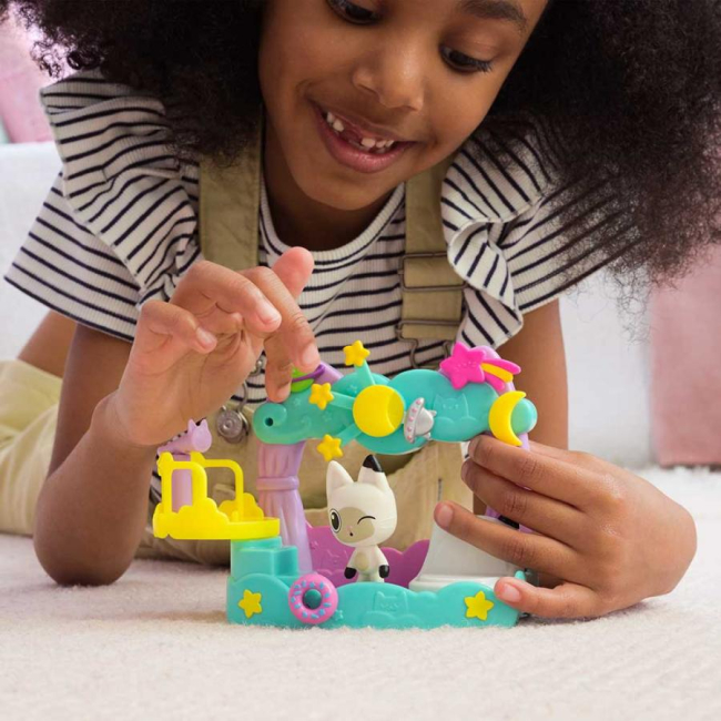 Фигурки персонажей - Игровой набор Gabby's Dollhouse Кукольный домик Габби Балкон Пэнди Лапки (SM36259/6071360)#5