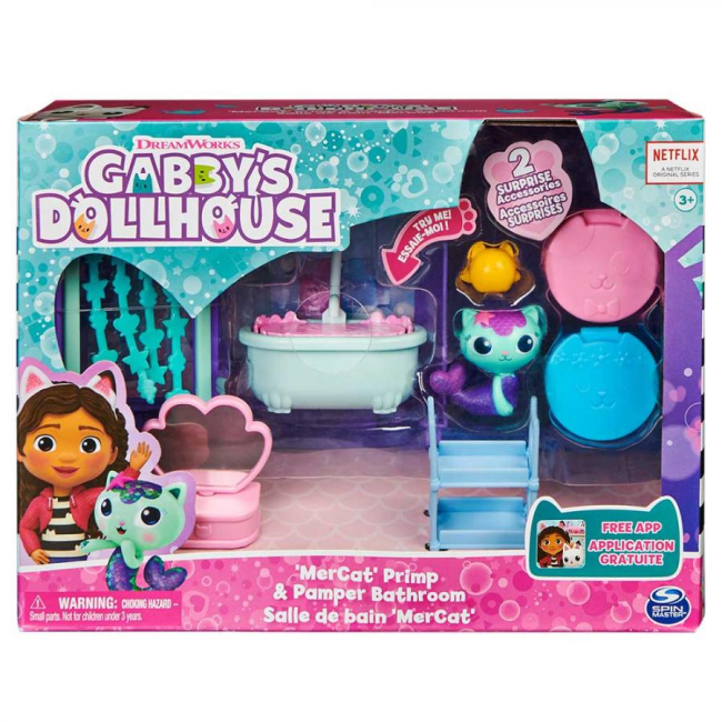 Фігурки персонажів - Ігровий набір Gabby's Dollhouse Спа-кімната (SM36203/6062036)#6