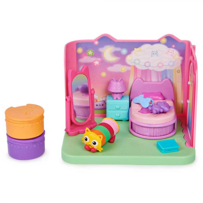 Фигурки персонажей - Игровой набор Gabby's Dollhouse Спальная комната (SM36203/6062037)#5