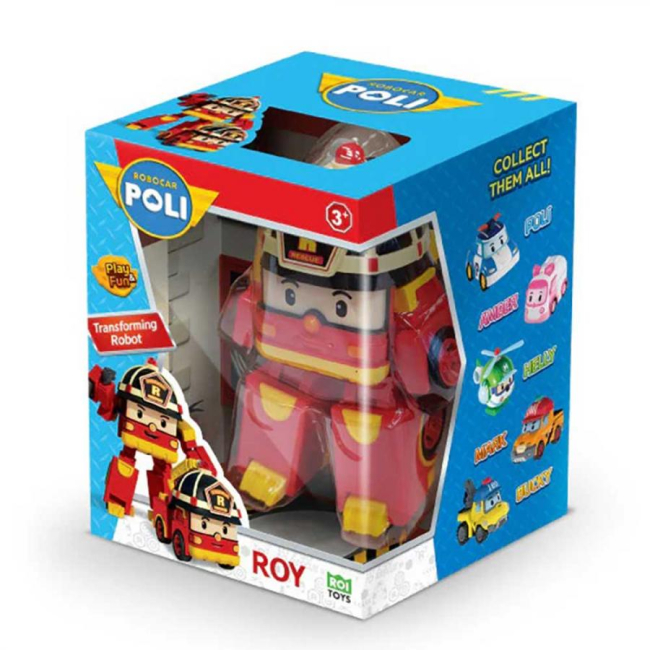 Трансформеры - Машинка-трансформер Robocar Poli Рой 10 см (MRT-0652)#2