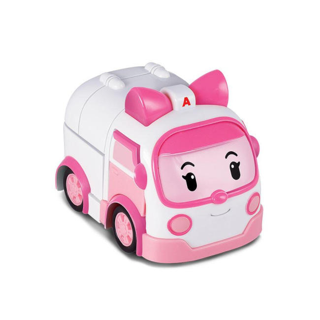 Трансформеры - Машинка-трансформер Robocar Poli Эмбер 10 см (MRT-0651)#2