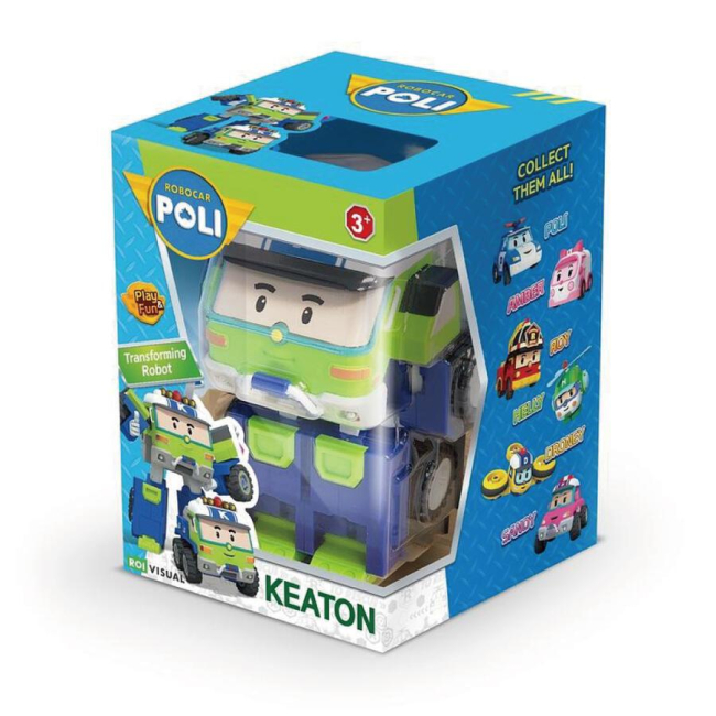 Трансформеры - Машинка-трансформер Robocar Poli Китон 10 см (MRT-0658)#3