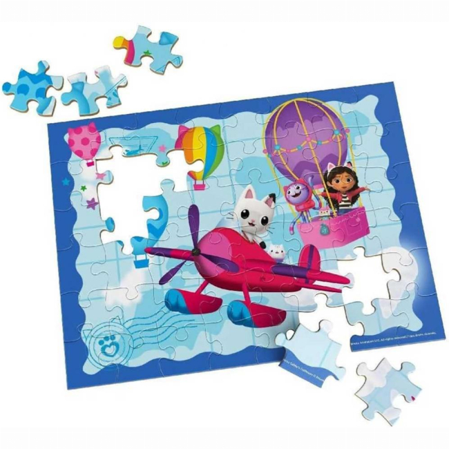 Пазли - Дерев’яний пазл Spin Master Ляльковий будиночок Габбі (SM49248/6067989)#2