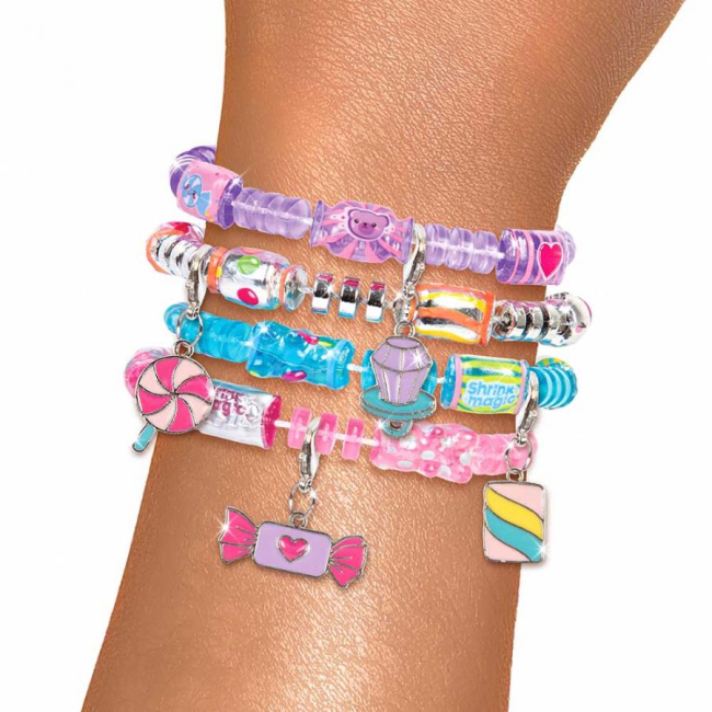 Набори для творчості - Набір для створення шарм-браслетів Make it Real Чарівний льодяник рожевий (MR1757/1)#3