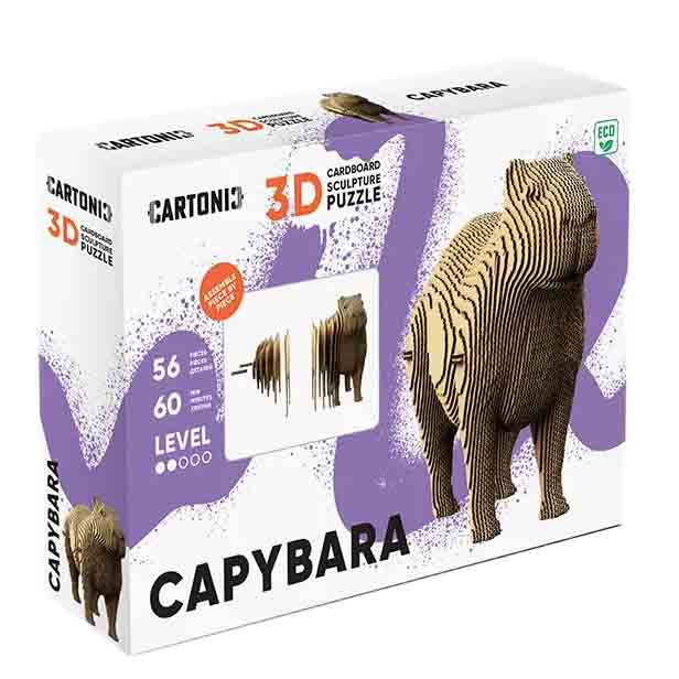 3D-пазлы - 3D пазл Cartonic Capybara (CARTCAPY)#4