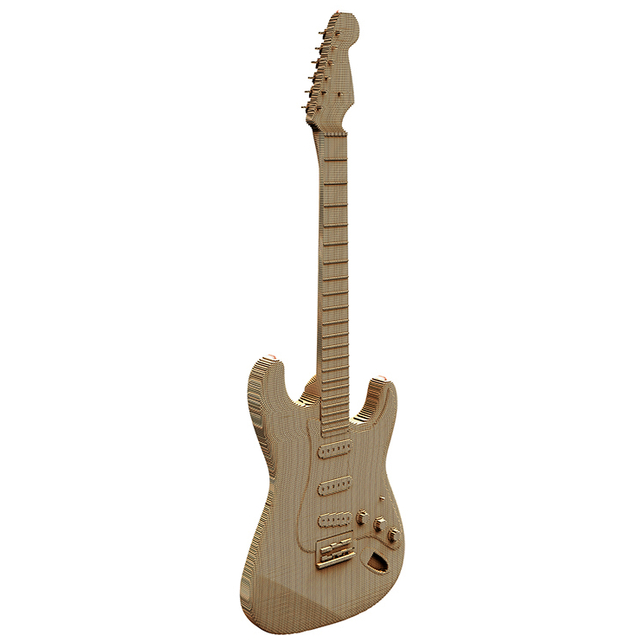 3D-пазлы - 3D пазл Cartonic Guitar (CARTGUITAR)#2
