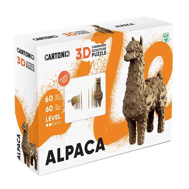 3D-пазлы - 3D пазл Cartonic Alpaca (CARTALPACA)#4