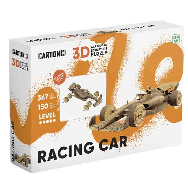 3D-пазлы - 3D пазл Cartonic Racing Car (CARTRAC)#5