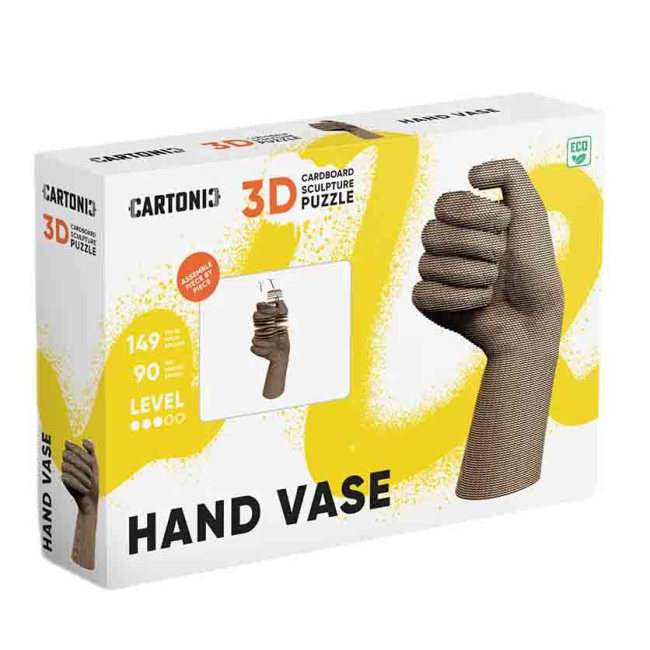 3D-пазлы - 3D пазл Cartonic Hand Vase (CARTVASEH)#4