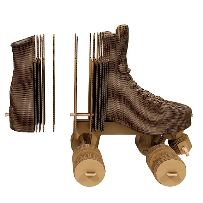 3D-пазлы - 3D пазл Cartonic Roller skates (CARTROLL)#3