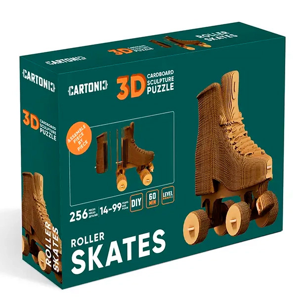 3D-пазлы - 3D пазл Cartonic Roller skates (CARTROLL)#4
