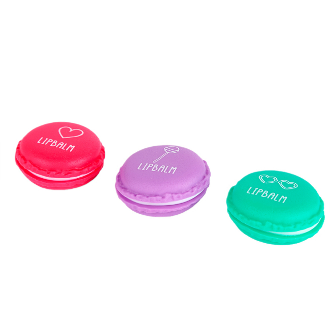 Косметика - Набор бальзамов для губ Create It! Candy Macaron 3 шт (84844)#2