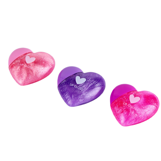 Косметика - Набор бальзамов для губ Create It! Love Сердечки 3 шт (84596)#2