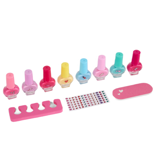 Косметика - Набір дитячих лаків для нігтів Create It! з наліпками 8 шт (84529V1)#2