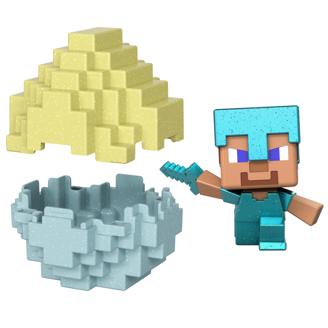 Фигурки персонажей - Фигурка-сюрприз Minecraft Яйцо-трансформер в ассортименте (HXT64)#9