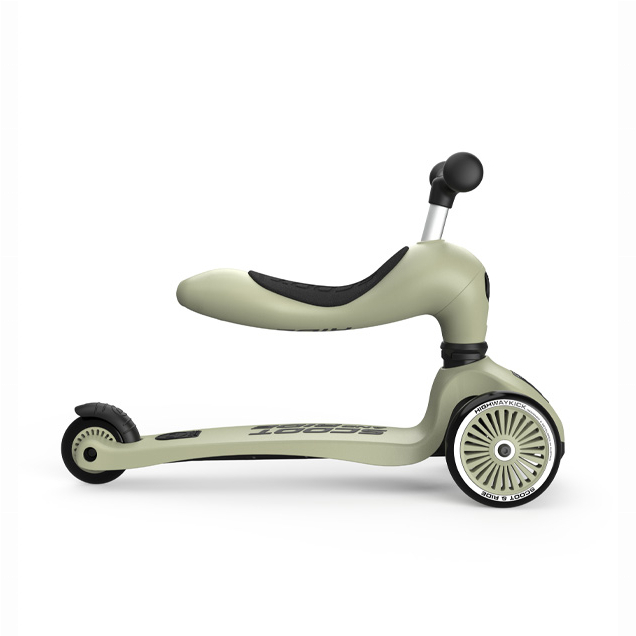 Самокаты - Самокат Scoot & Ride Highwaykick-1 Оливковый (SR-160629-OLIVE)#2